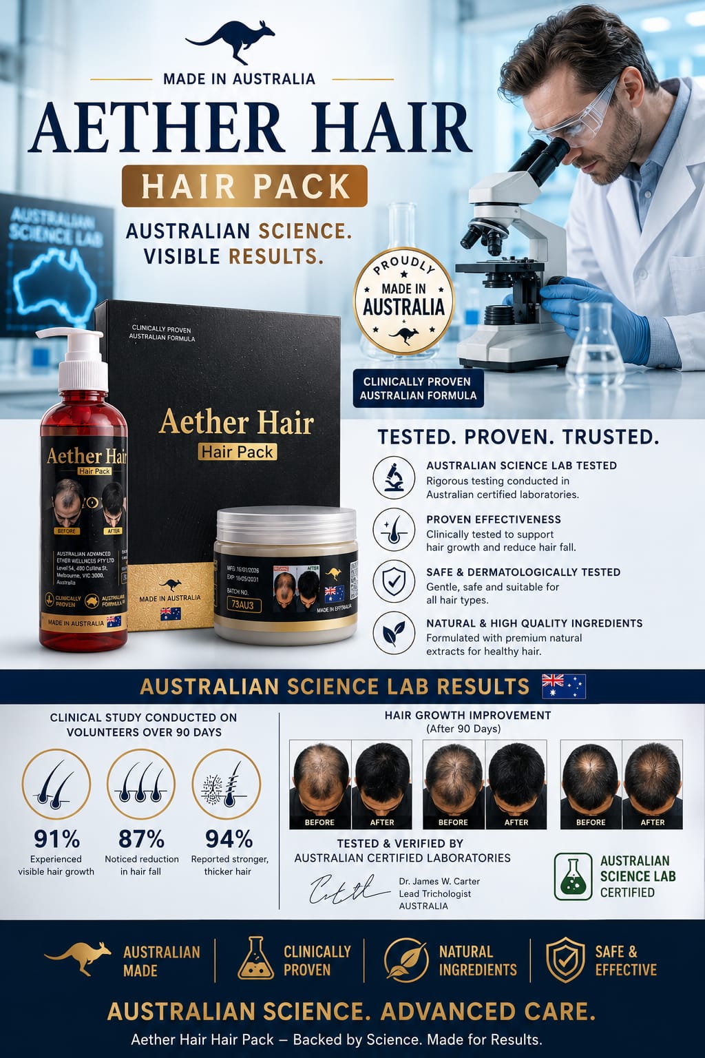 AUSTRALIAN AETHER HAIRPACK ORIGINAL